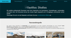 Desktop Screenshot of nautilusstudios.ch
