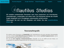 Tablet Screenshot of nautilusstudios.ch